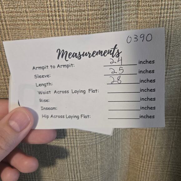 NWT Amanda Smith 18W Classic Beige Plaid Blazer [0390] - Picture 7 of 10